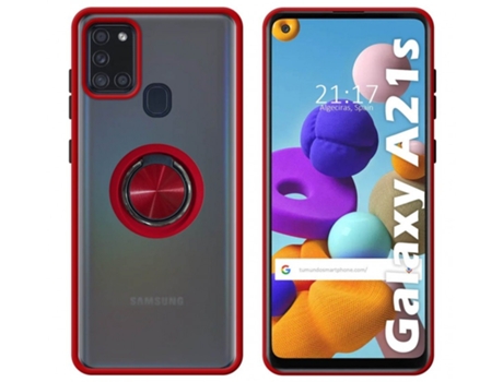 Carcasa Samsung Galaxy A21s TUMUNDOSMARTPHONE Anillo Rojo