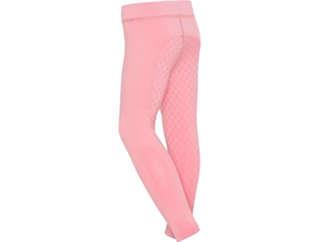 Leggings de Niña para Equitación EQUIPAGE Agarre Total Dai Rosa (11/12 años)