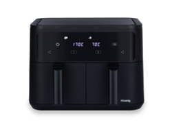 Freidora de aire FRY900 H.Koenig 2x4,5L, 8 programas, 2400W