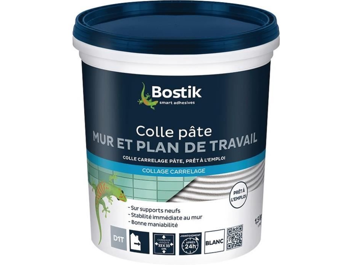 Adhesivo Para Azulejos En Pasta 1,5 Kg Bostik