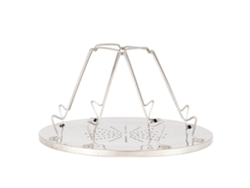 Tostadora Plegable De Acero Inoxidable Para Camping, 4 Piezas, Para Estufa De Camping Al Aire Libre, Picnic