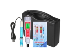 Medidor de ph portátil S/MARCA com backlight, resistente à água, precisão 0.1ph