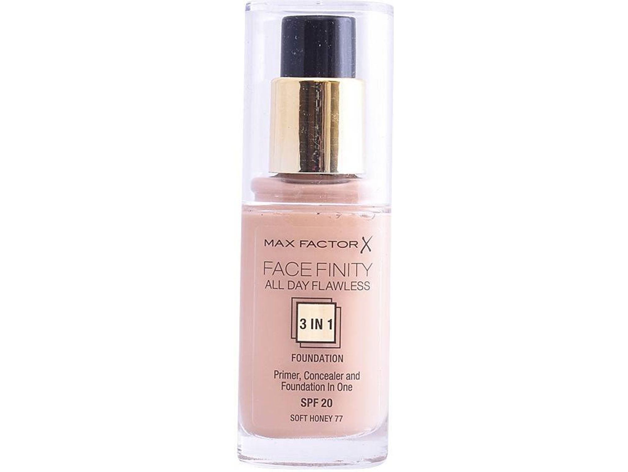 Base MAX FACTOR Foundation 77 Softhoney