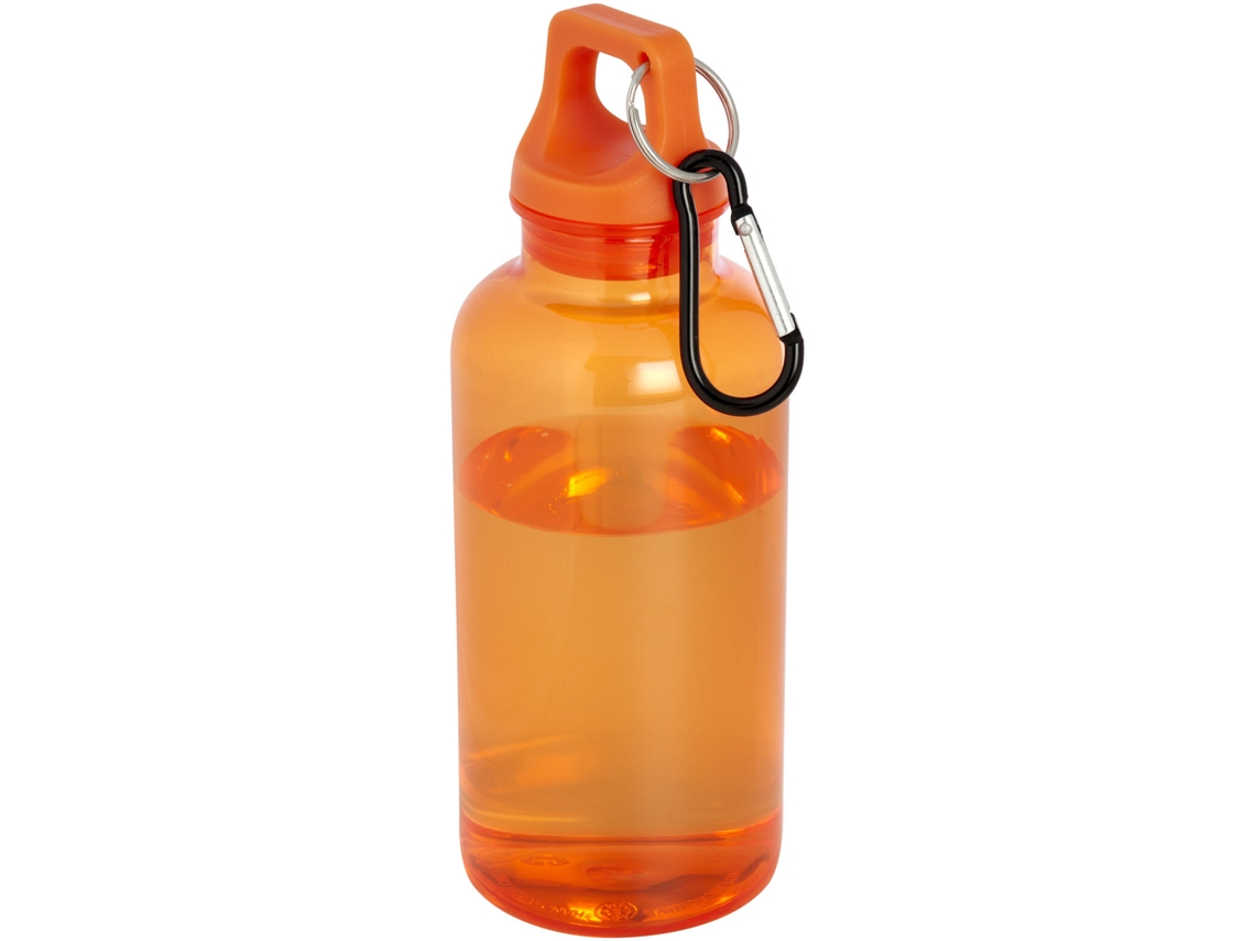 Bidón De 400 Ml De Plástico Reciclado Con Mosquetón Y Certificación Rcs "oregon"