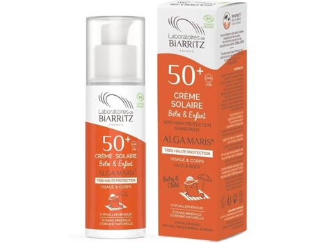Protector Solar LABORATÓRIOS DE BIARRITZ Alga Maris Niños SPF 50+ (50 ml)
