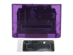 Cartucho De Juego Profesional 3000 En 1 8 Gb Tarjeta De Memoria Alta Velocidad Multifuncional Para Snes Para Consola De Juegos Sfc Morado Transparente