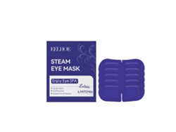 Mascarilla ocular de vapor con luteína para el cuidado de los ojos.