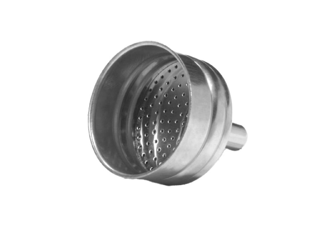 Cecotec Accesorio Cafetera Italiana Piccolina Funnel 2. Embudo De Aluminio Para Cafeteras Italianas, Facilita Uso