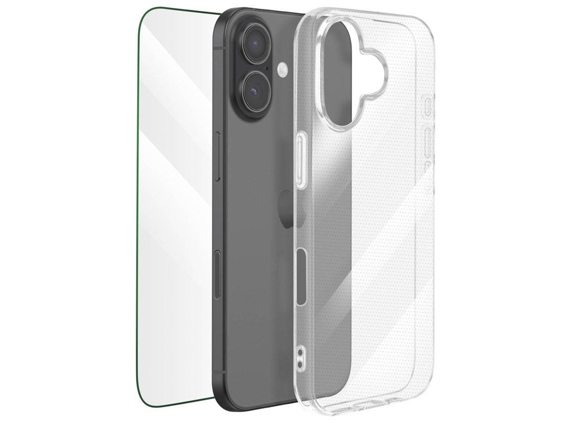 Pack De Protección 2 En 1 Carcasa Cristal Templado Para Iphone 17