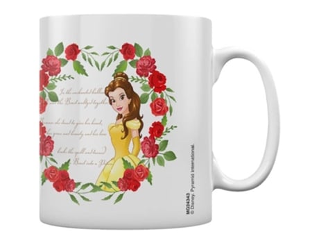 Taza LA BELLA Y LA BESTIA 72091 blanco