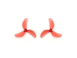 1.5mm 4 Pares gris Transparente 4/12 Pares Gemfan 45mm 1.8" Hélice Conducto 3 Palas Orif Eje 1/1.5mm 80-85mm Indoor Fpv