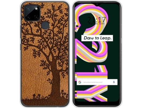 Carcasa Realme C21Y / C25Y TUMUNDOSMARTPHONE Cuero 03 Multicolor