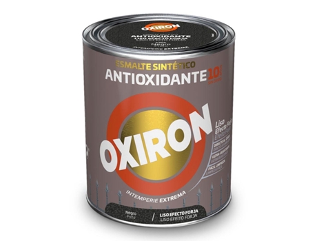 Esmalte sintético Oxiron Titan 5809096 250 ml Negro Antioxidante