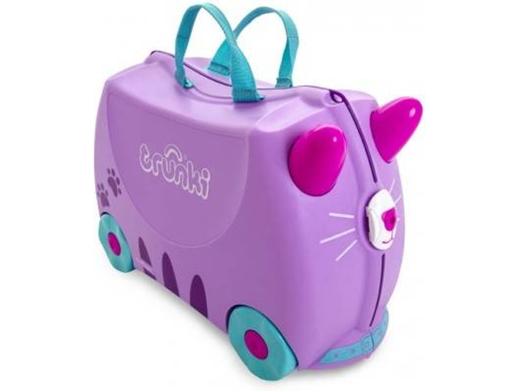 Maleta de Viaje Infantil TRUNKI Andador Cassie Gatita Multicolor