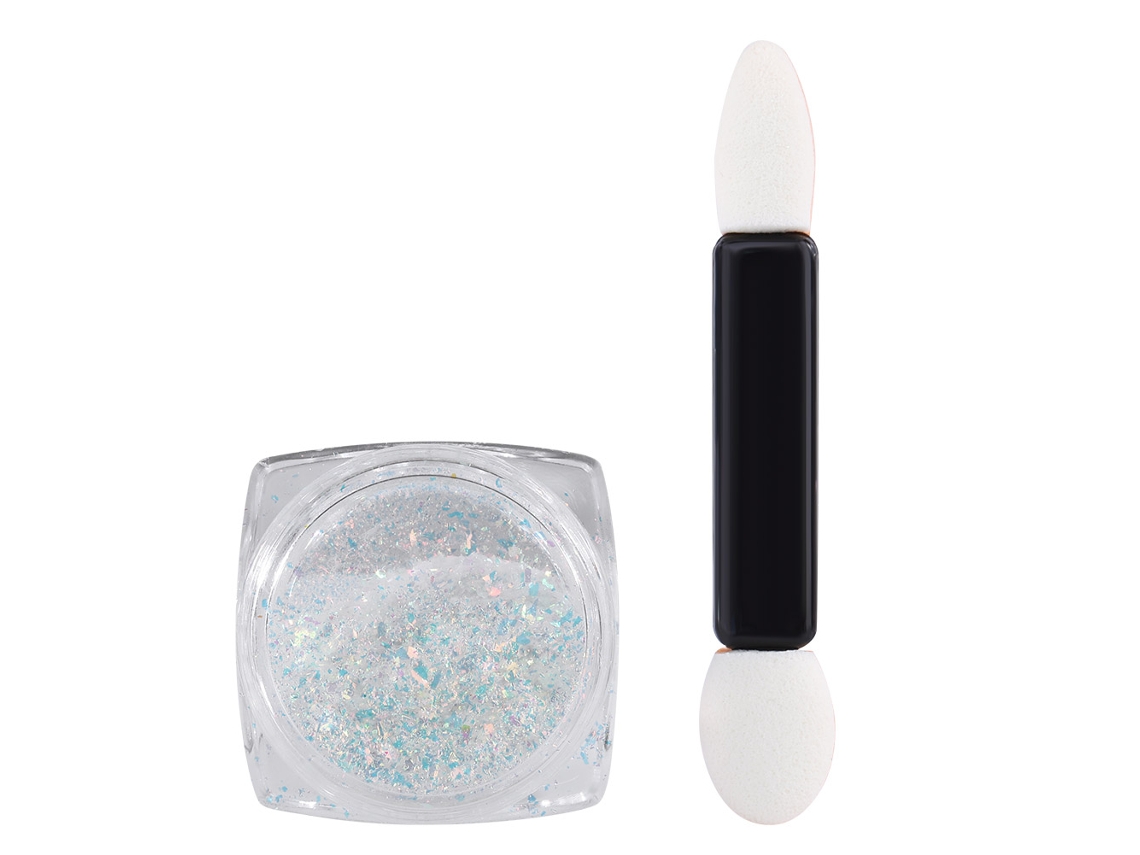 Rebe Polvo Espejo Brillante para Uñas, Purpurina Cromada, Pigmento Decorativo, Manicura DIY 06