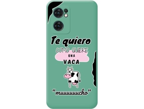 Carcasa para Oppo Find X5 Lite 5G TUMUNDOSMARTPHONE Silicona Líquida Dibujos Verde
