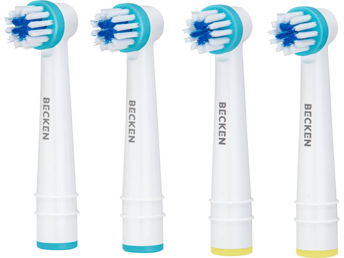 Recambio de Cepillo Eléctrico BECKEN BTH6495 (Compatible con ORAL B y Jordan)