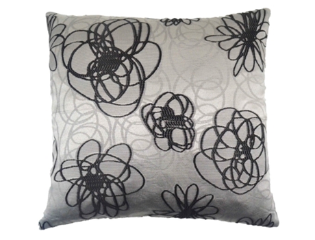 Funda de cojín negra 45*45cm BOD HOME