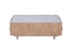 Mesa Centro Mango Marmol 120x60x43cm