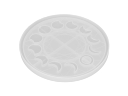 Omni-molde De Bandeja De Fases Lunares Para Resina Epoxi: Eclipse Lunar, Creciente, Para Manualidades, Joyería Y Decoración Hogar