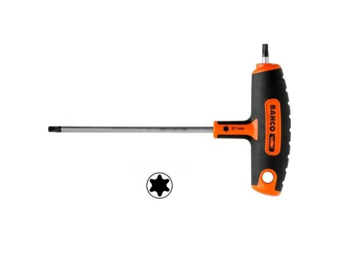 Llave torx mango en t bahco med.torx t-40