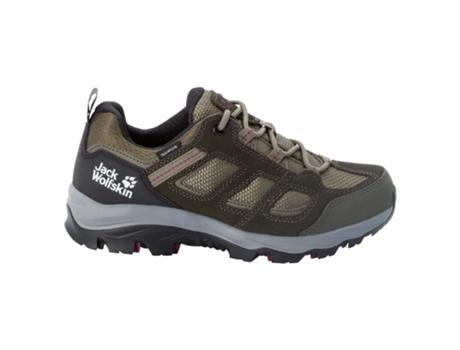 Zapatos de Mujer JACK WOLFSKIN Vojo 3 Texapore Low Marrón para Caminar (40.5)