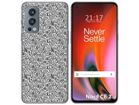Carcasa OnePlus Nord 2 5G TUMUNDOSMARTPHONE Dibujos Multicolor