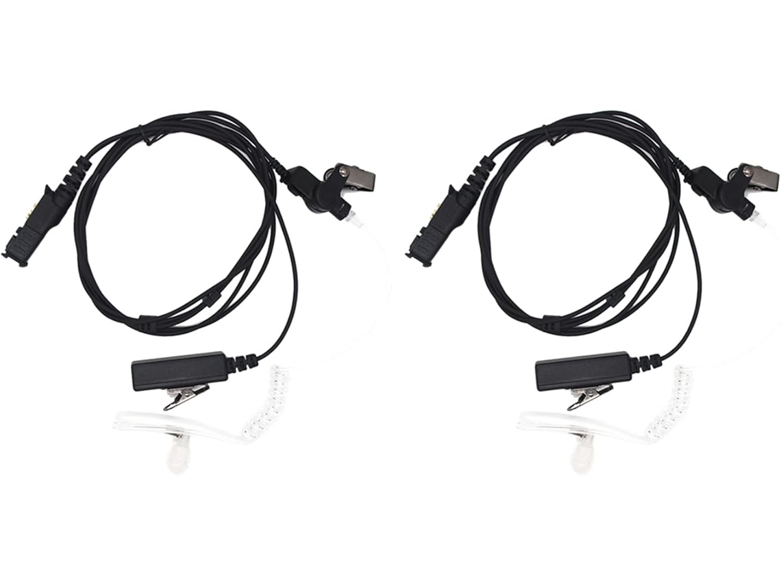 Auriculares Acústicos Ppt Con Tubo De Aire Para Walkie-talkie Xir P6600 P6620
