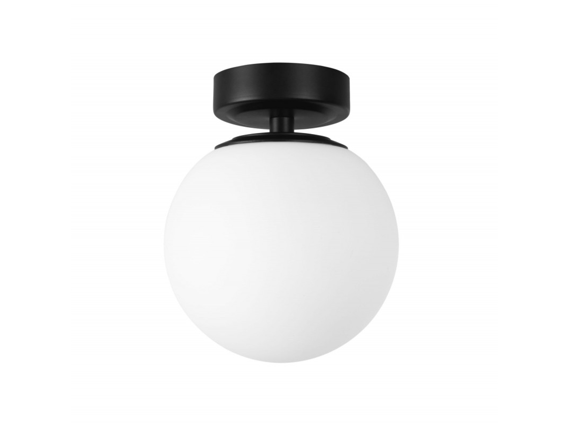 Lámpara De Techo FORLIGHT Para Baño Con Ip44 Para Bombilla E14 En Forma De Esferaplafón De Techo FORLIGHT Negro
