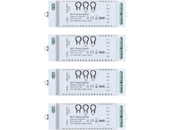 4 Interruptores Wifi Inteligentes De 2 Canales Con Temporizador (para Armar Usted Mismo)