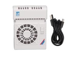 Refrigerador Para Celular S5 Con Ventilador De Frecuencia Variable, Semiconductor, Para Videos De Juegos, Blanco