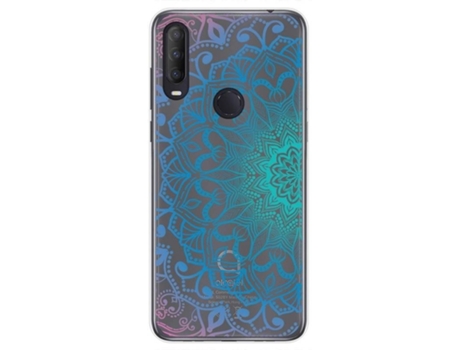 Carcasa Alcatel 1S 2020 TUMUNDOSMARTPHONE Dibujos Transparente Multicolor