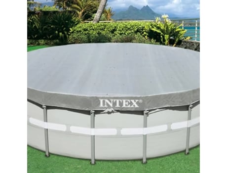 Cubierta de piscina Deluxe redonda 488 cm INTEX