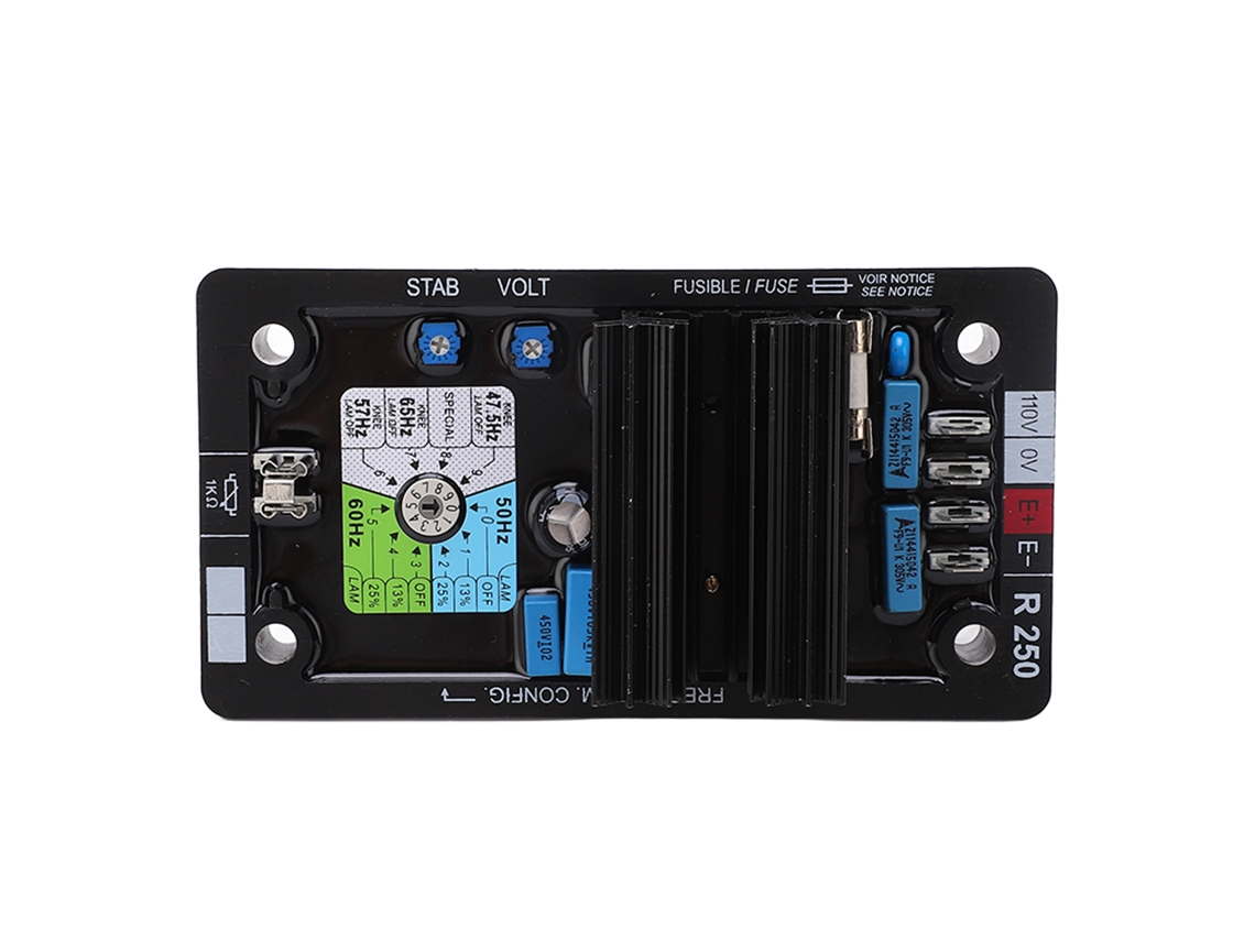 Regulador De Voltaje Avr Para Generador De Derivación Monofásico De 2 Hilos, Placa De Circuito De 85-139 V