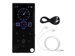 Reprodutor De Música Mp3 Mp4 Com Tela Touch De 2.4 Polegadas Bluetooth Bateria 800mah Suporta Até 64gb Fones Incluídos