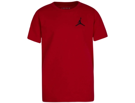 Camiseta de Niños JORDAN Corta Jumpman Air Rojo (1315 años)