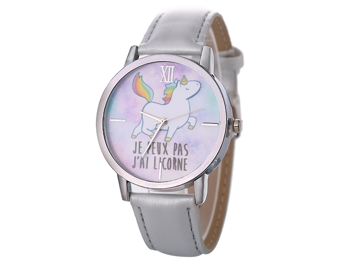 Reloj De Pulsera Analógico De Aleación Con Movimiento De Cuarzo, Estilo Casual, Para Parejas, Color Gris.