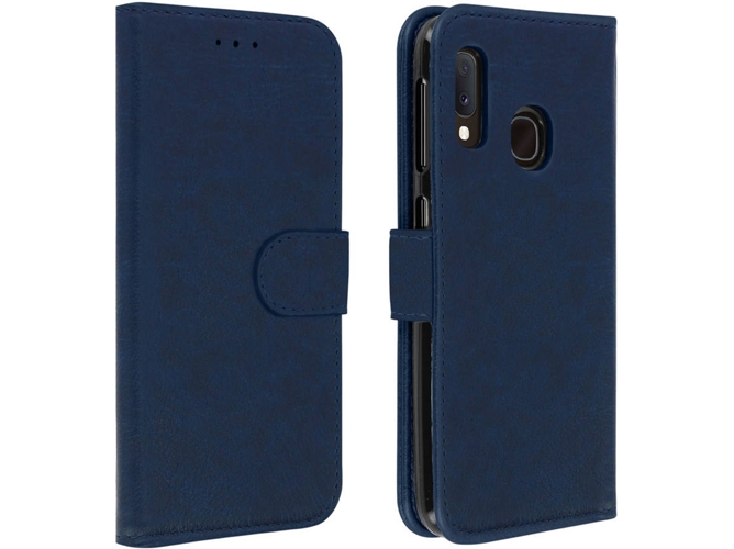 Funda Samsung Galaxy A20e AVIZAR Vintage Azul