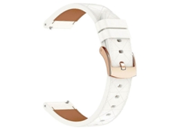 Correa de reloj compatible con Garmin Venu 3s/2s/Forerunner 265s/255s, correa de piel de vacuno auténtica con hebilla de oro rosa Saisiyiky