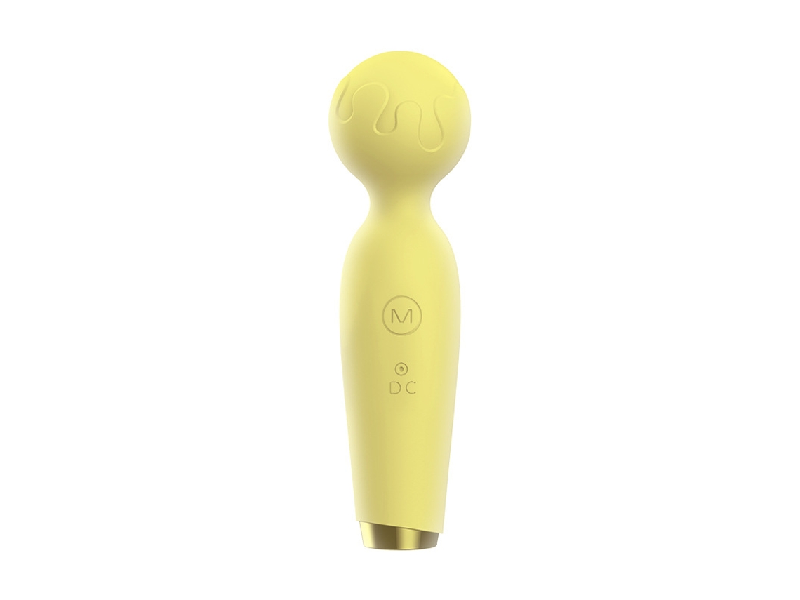 Vibrador De Masaje De 10 Frecuencias Para Mujer (amarillo) Yizhood