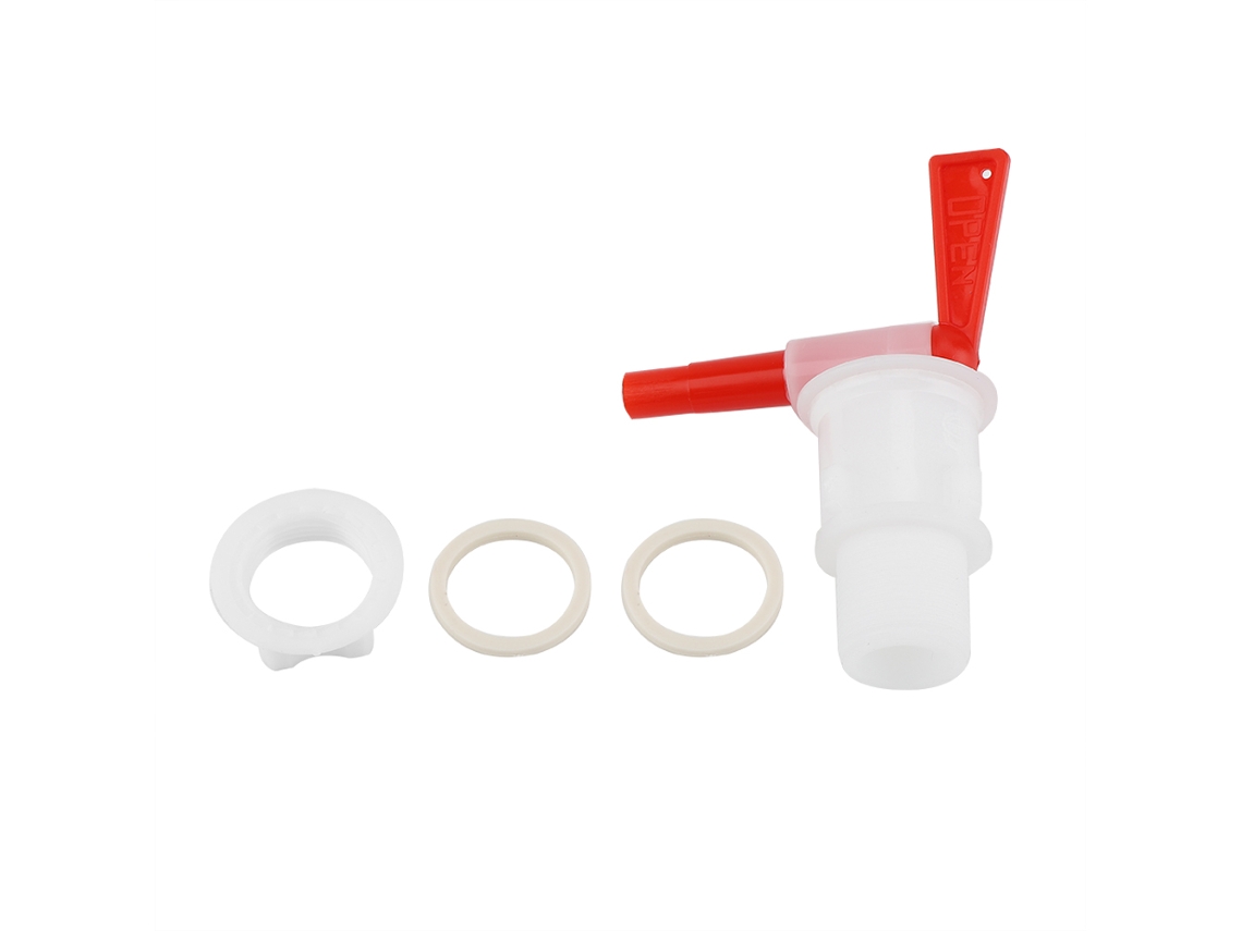 Rueda de plástico para grifo de cubo de embotellado de cerveza y vino