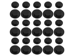 50 Sombreros En Miniatura Para Muñecas, Decoración De Sombreros Para Manualidades, Mini Sombreros De Plástico, Tamaños Surtidos