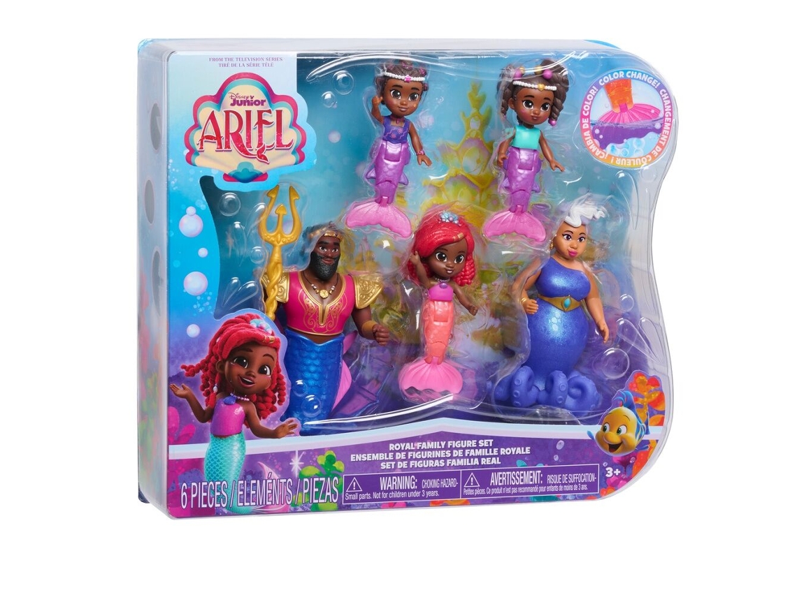 Disney Ariel Royal Family Pack 5 Figuras Just Play