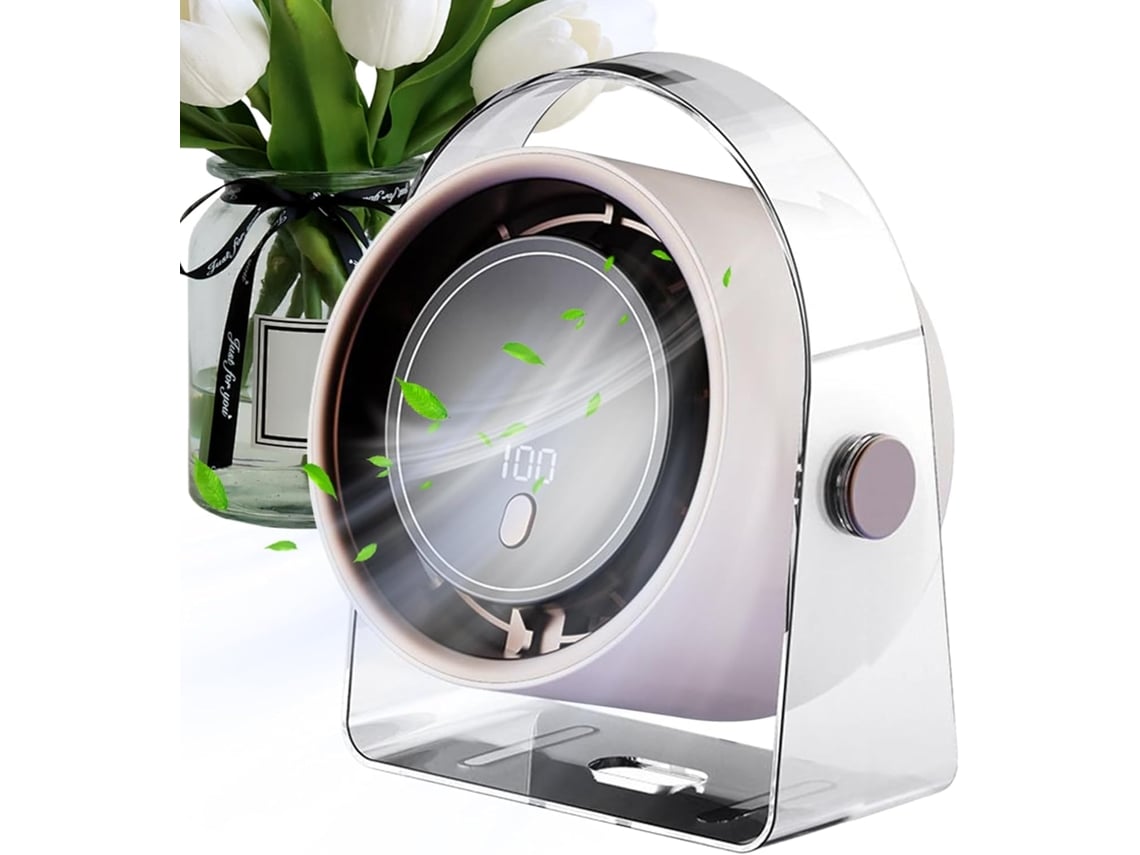 Ventilador De Escritorio Silencioso | Compacto Y Recargable Para Dormitorio |