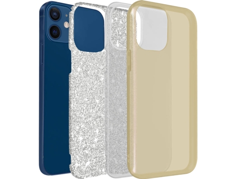 Funda iPhone 12 Mini AVIZAR Brillante Oro