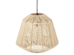 Lámpara de techo rústica Well Home, pantalla de cuerda, Ø29 cm Wellhome