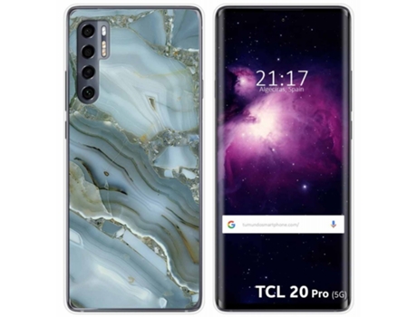 Carcasa TCL 20 Pro 5G TUMUNDOSMARTPHONE Dibujos Multicolor