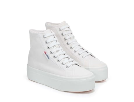 Botas de Mujer SUPERGA Hi Top Blanco (40)