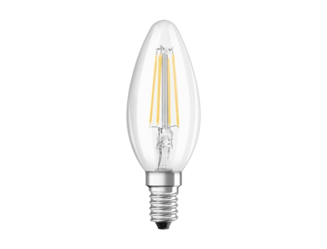 Bombilla LED LEDVANCE B E14 Transparente 3,4W 470Lm 2700K Regulable IP20 300 [LV-4099854061653]