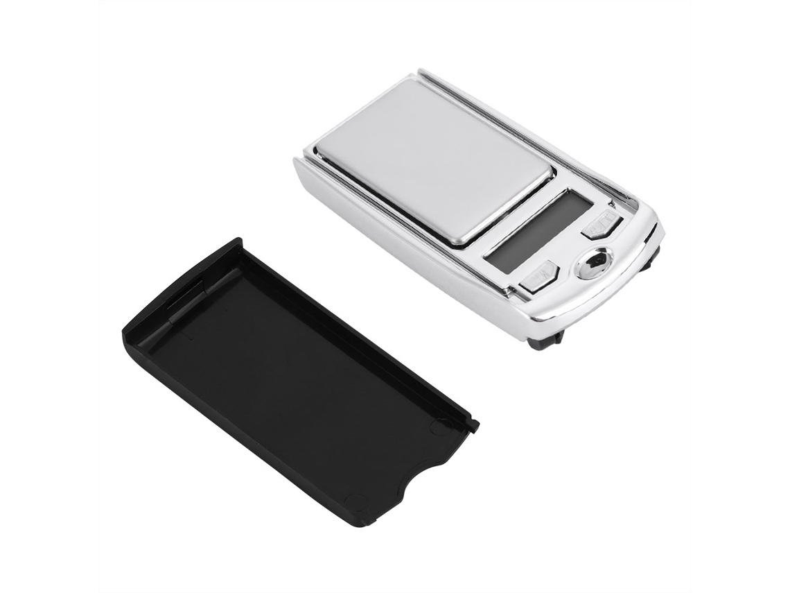 Mini báscula electrónica digital portátil para llaves de coche, 100 g/0,01 g, con pantalla digital